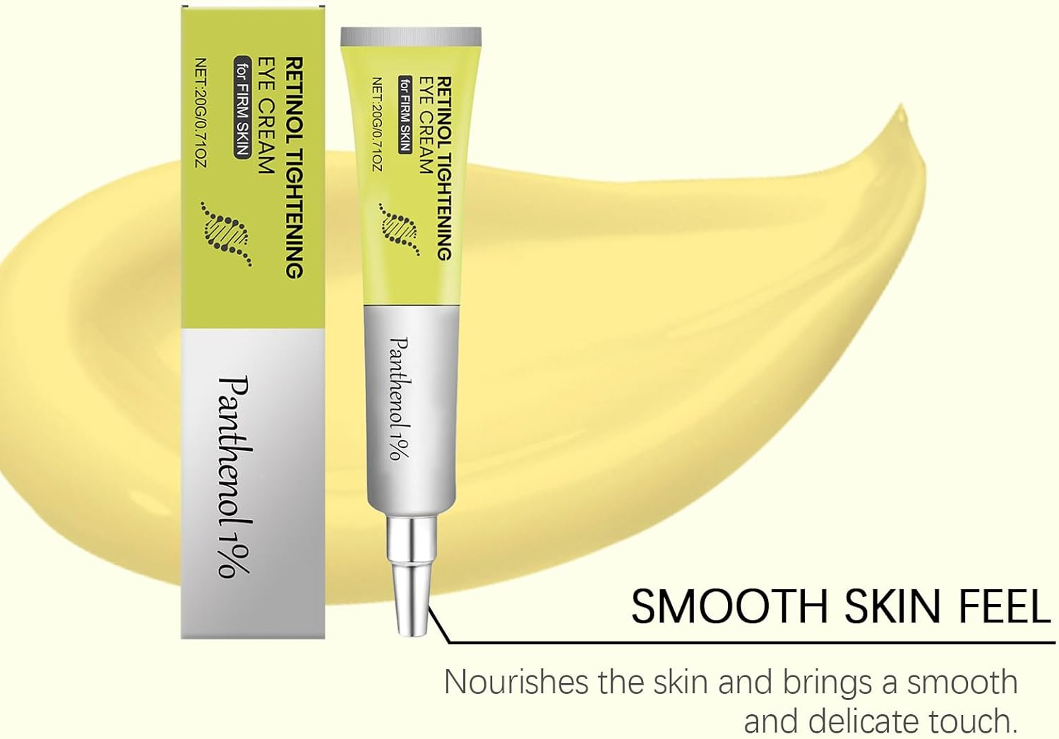 Retinal Shot Tightening Booster, Brightening Eye Treatment for Dark Circles, Long-Lasting Hydration and Moisturizing, Refreshing Formulated, Non-Greasy for All Skin Types (1Pcs) - 1Pcs image number 5