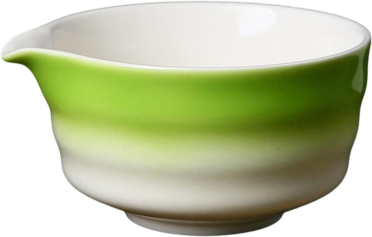 Siabiced Ceramic Matcha Bowl, Japanese Teacup 450Ml, Chawan Tea Making Tools, Traditional Handmade Porcelain Tea Bowl For, Dark Green