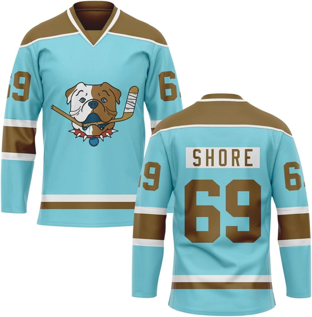 Tronx Shore 69 Sudbury Blueberry Bulldogs Adult Fan Hockey Jerseys