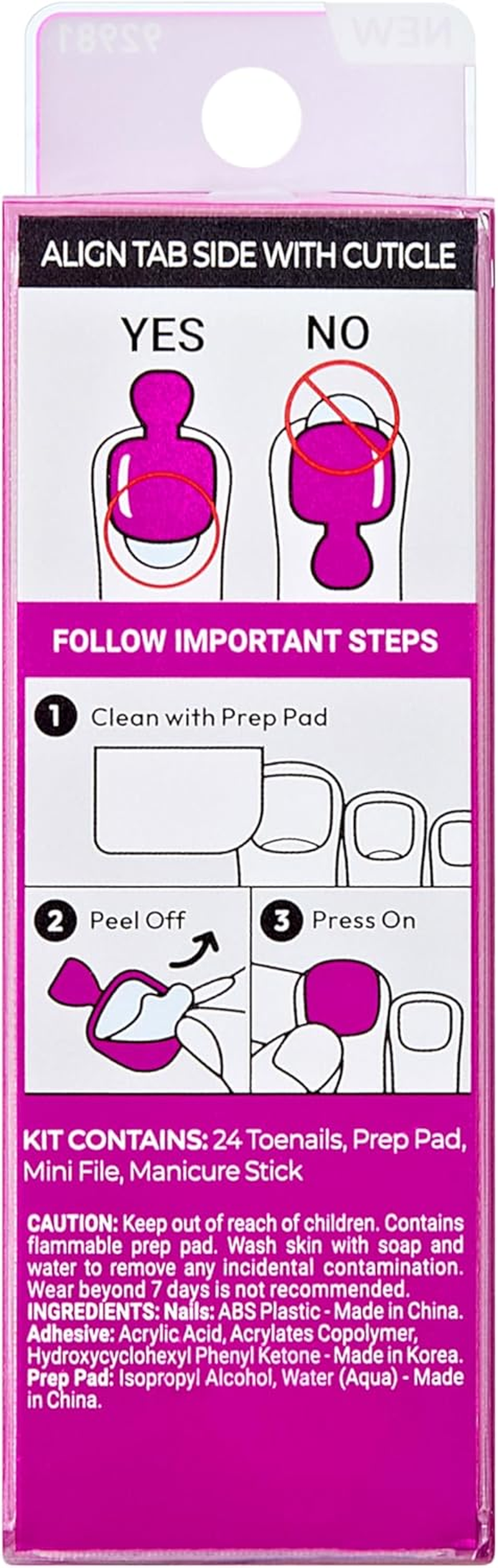 Impress Press On-Pedicure- Almost There image number 1