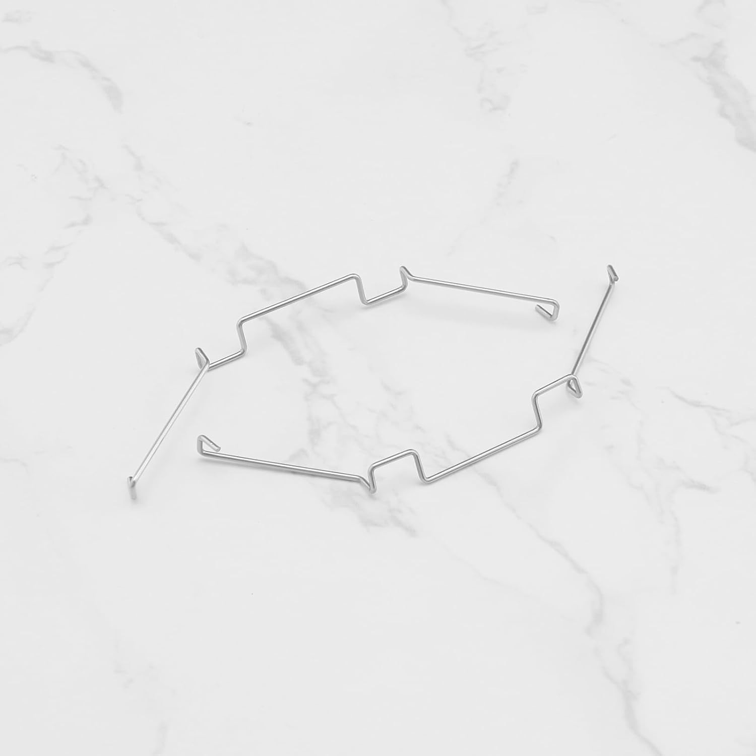 Create Idea 4Pcs 9Cm CPU Heatsink Fan Wire Buckle Stainless Steel Computer CPU Cooling Fan Clips Upper Hook Type Fixing Clip for Hollow Shaft Fans Compatible with Jonsbo CR1400 CR1200 image number 6