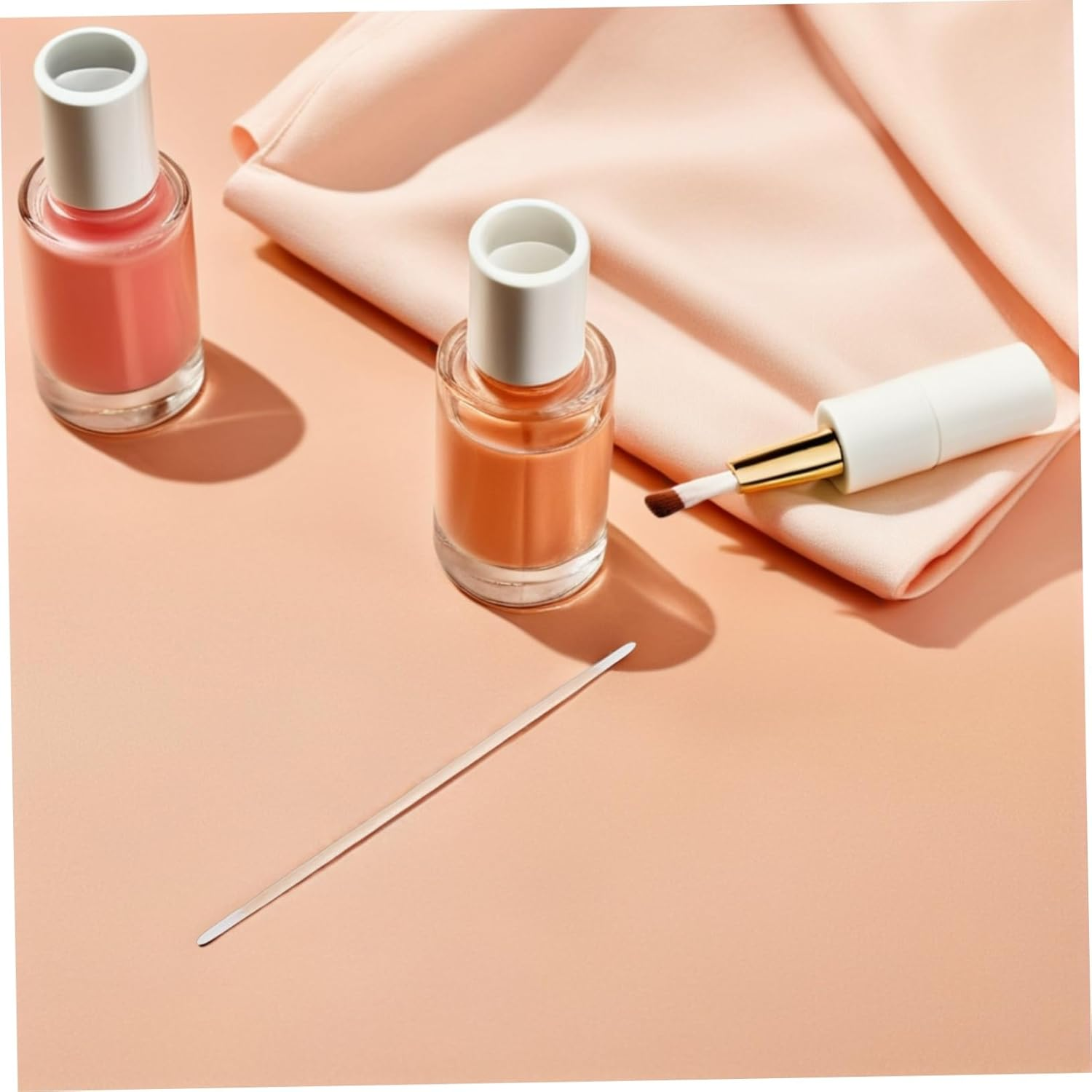 1200Pcs Double-Pointed Cotton Swabs 10Cm Wooden Handle Thin Pointed Tips Precision Manicure Cleansing Sticks for Nail Art Makeup and Electronic Cleaning image number 4