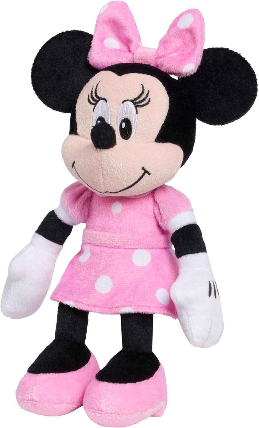 Disney Junior Mickey Mouse Bean Plush Minnie Mouse Stuffed Animal, Kids Toys for Ages 2 up by Just Play image number 4