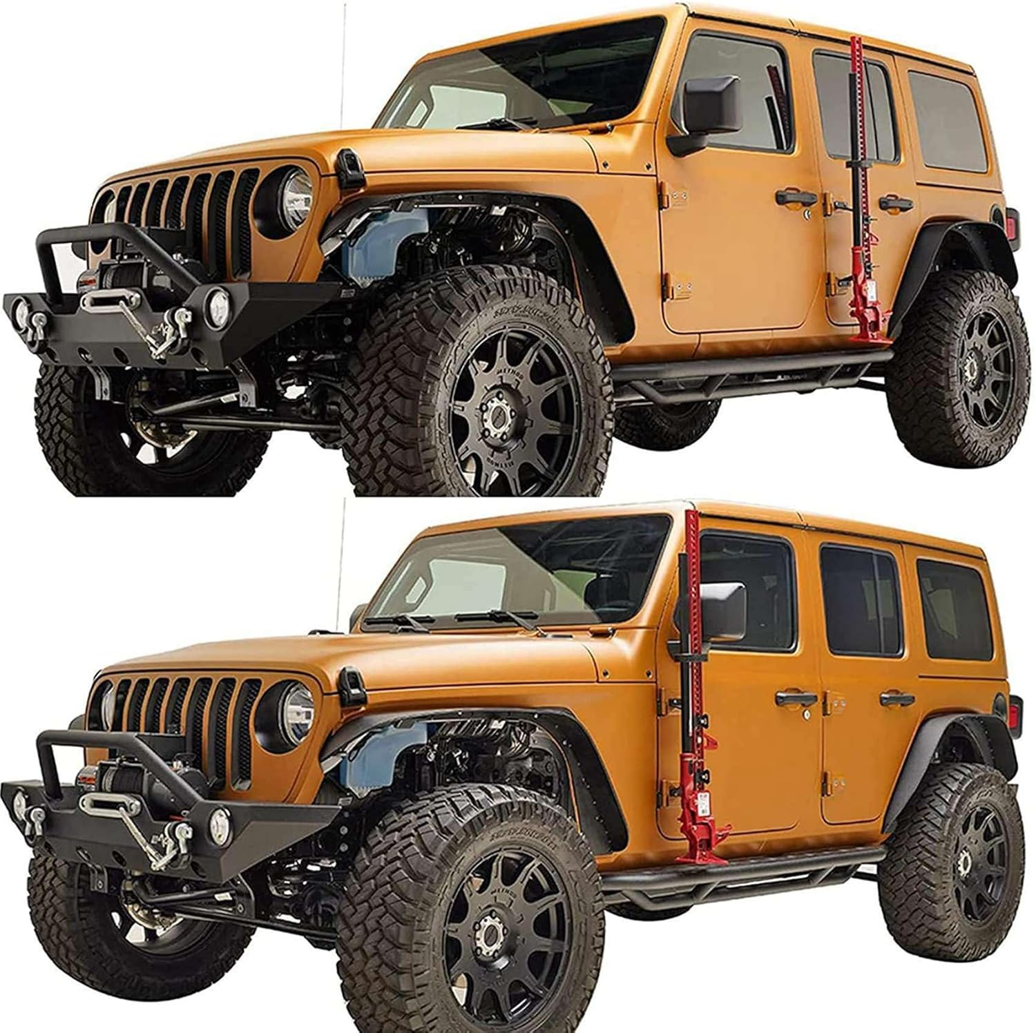 Lifting Jack Stands Jack Bracket Door Hinge Hood Hinge Mount Kit for 2007-2020 JK JL JKU JLU