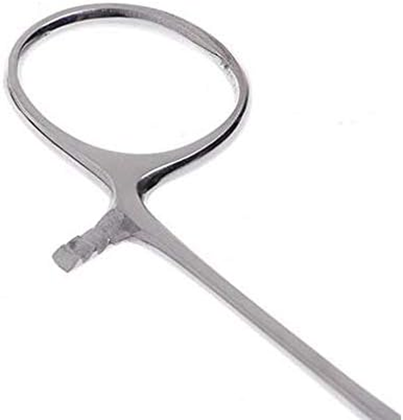 WUWYOUWL Hemostat Forceps, Stainless Steel Dog Cat Pet Scissors Ear Hair Clamp Fishing Scissors Tools (12.5Cm Straight) image number 2