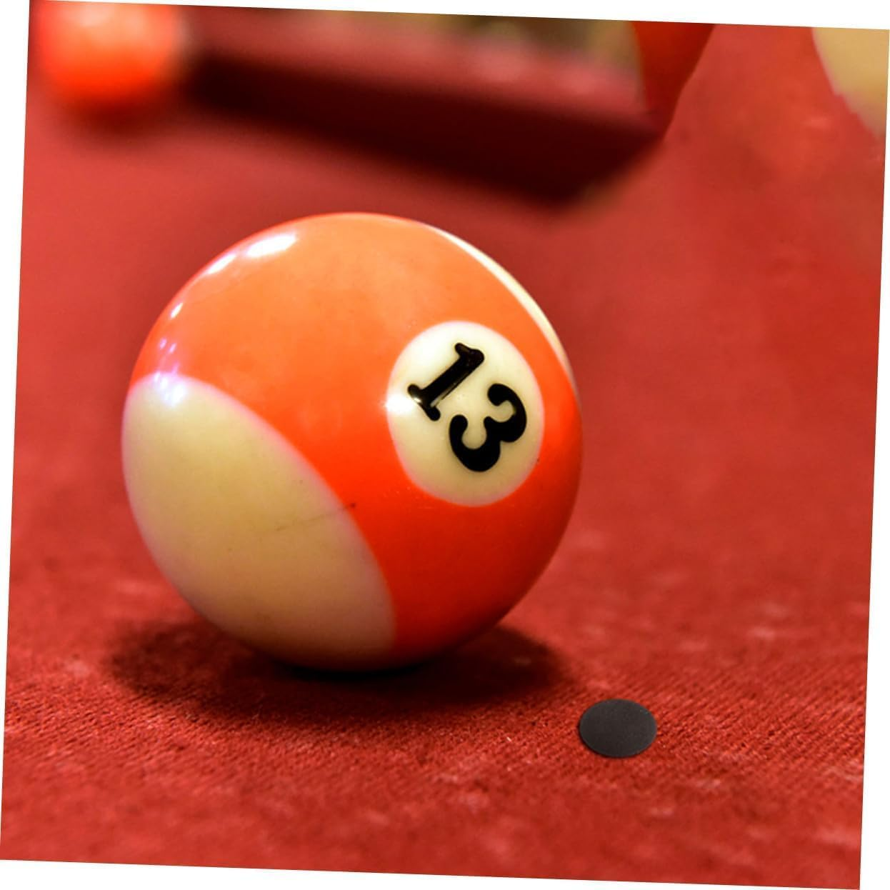 5 Sheets Billiard Billiard Black Spot Billiard Dot Stickers Snooker Dot Markers Pool Table Accessories Billiard Black Spots Locator Stickers Billiard Point Stickers Pool Table Dots (Black) image number 5
