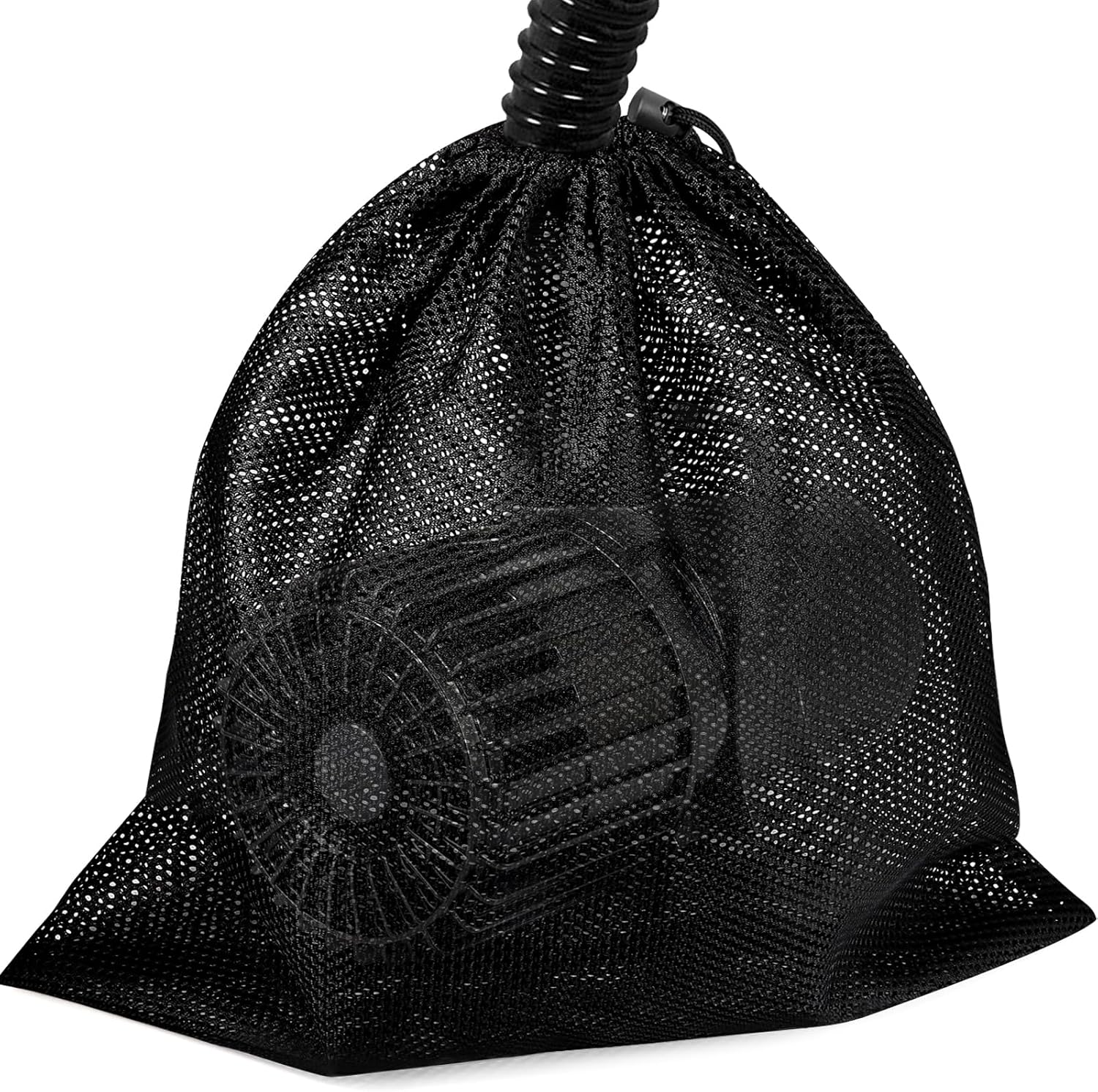 17.7"X 17.7" Large Pump Barrier Bag, Pond Pump Filter Bag, Black Media, Nylon Mesh Bag, Swimming Pool Filters(Black) image number 2