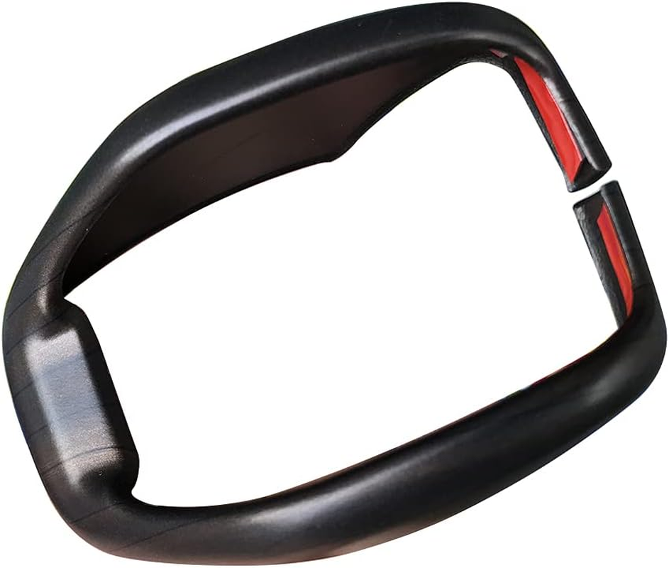 Ruihe Wood Grain Auto Gear Shift Knob Cover Trim Fit for Toyota RAV4 Highlander Venza 2019 2020 2021 2022 2023 2024 - Blue image number 5