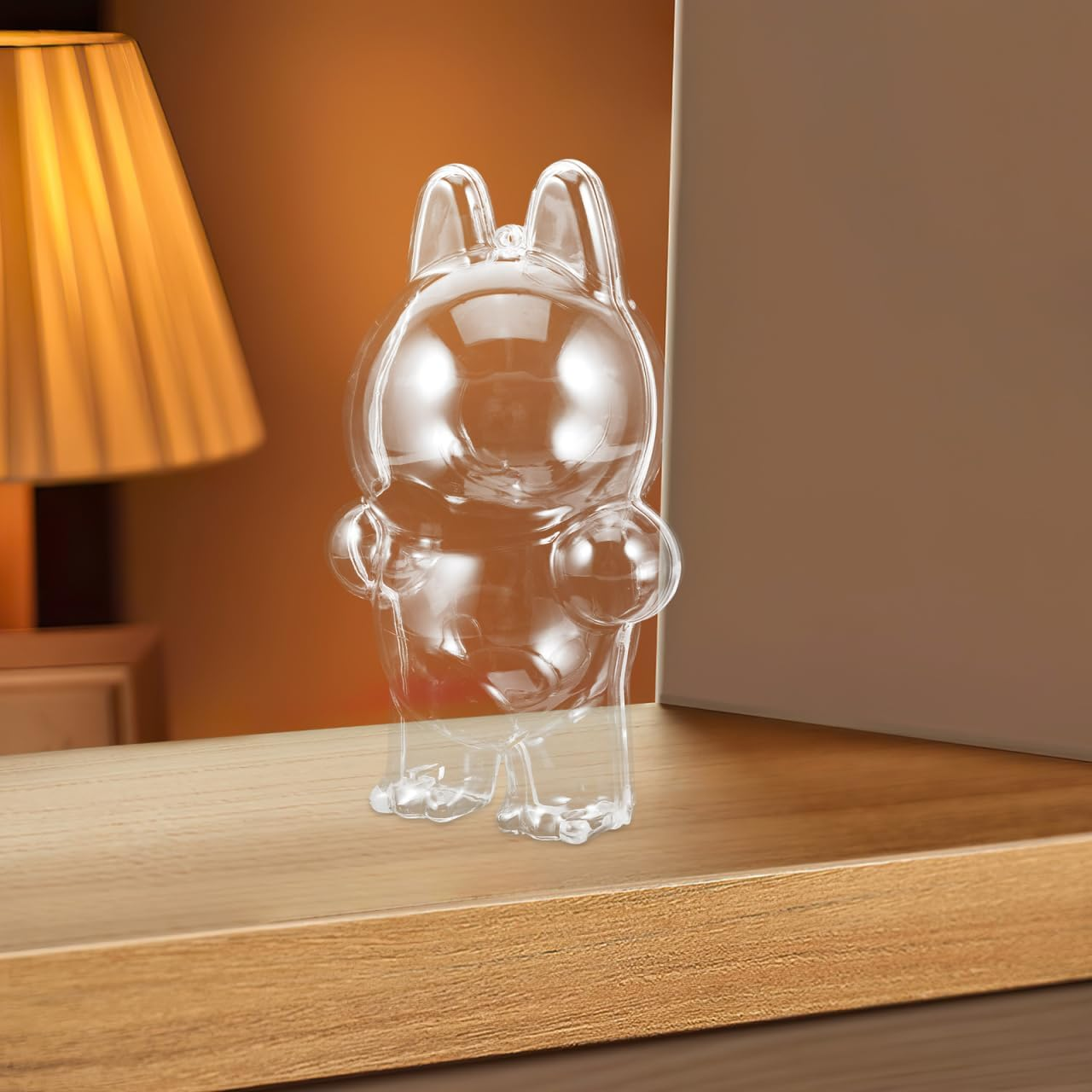 Totority Doll Protective Case - Clear Acrylic Display Box for Collectible Dolls 18X10 5X8 5Cm Dustproof Stylish Storage image number 5