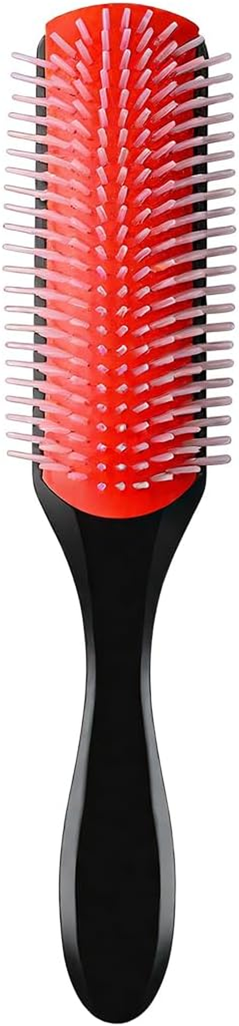 LQIOACU 1 Piece Hair Brush without Pulling, Comb Hair Brush for Tangle Curls, for Wet or Dry Curly Hair, 9-Row Brush for Detangling, Separating and Shaping