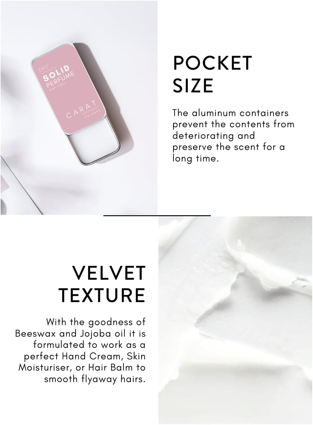 Em5 Memoir & Nero Solid Perfumes | Pack of 2 | Alcohol Free | Cologne for Men & Women | Non-Greasy Perfume Wax | Strong & Lasting Fragrance