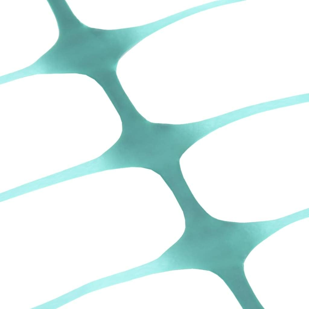 Vidaxl Green Durable HDPE Garden Fence &ndash; Flexible Safety Barricade for Construction Sites, Sporting Events and Traffic Control; Easy Installation - 1 MX 30 M image number 1