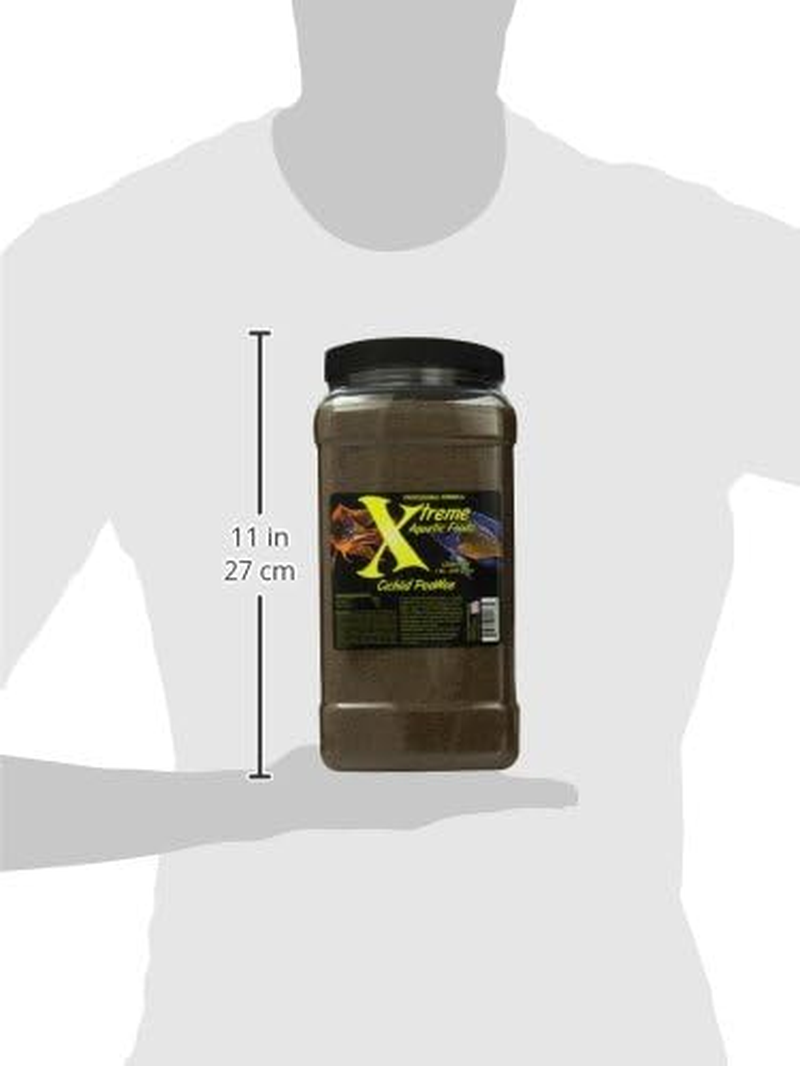 Xtreme Aquatic Foods Cichlid Peewee 1.5Mm Slow-Sinking Pellets 2041 Grams (72Oz) image number 4