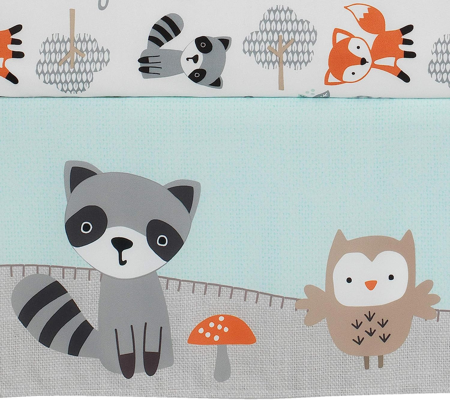 Bedtime Originals Woodland Friends 3Piece Crib Bedding Set, Multicolor image number 3