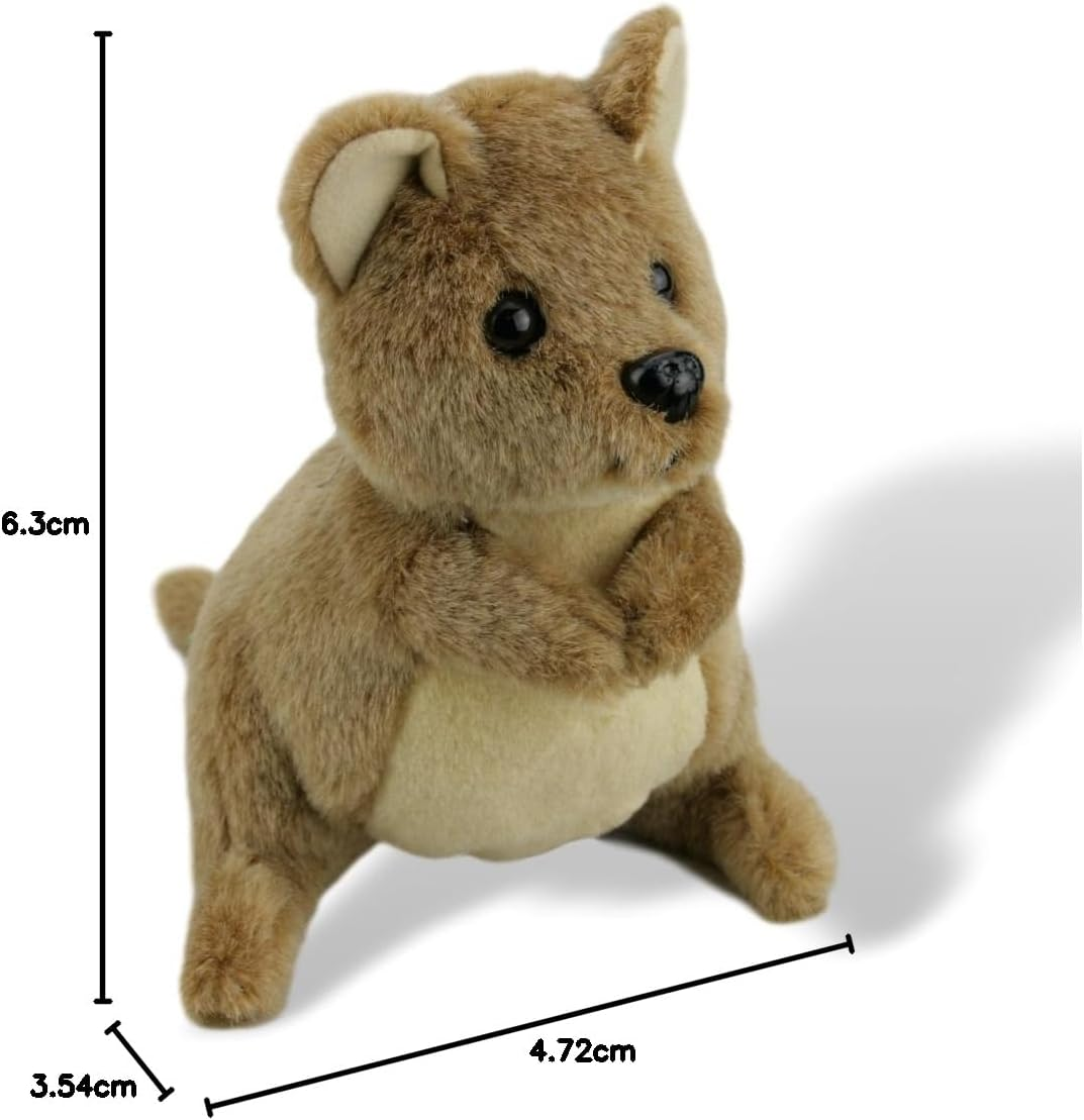 Elka Australia 14063 Quokka Soft Plush Toy, 16 Centimeters image number 2