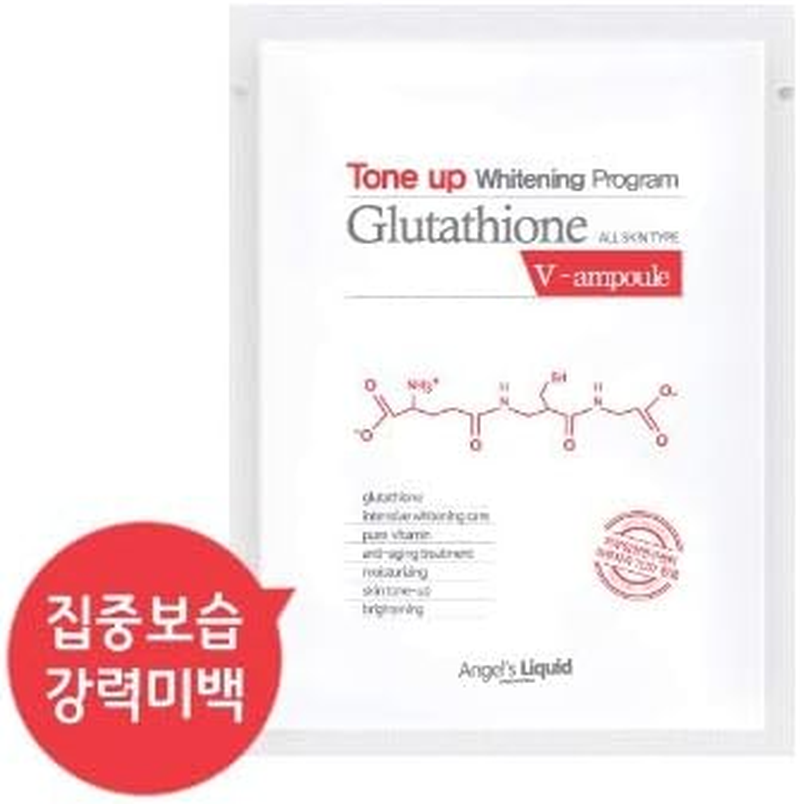 Angel'S Liquid Glutathione 7Days Brightening Program 3 Pieces+Glutathion Mask Sheet 2Ea Set Eco Friendly K-Beauty image number 3