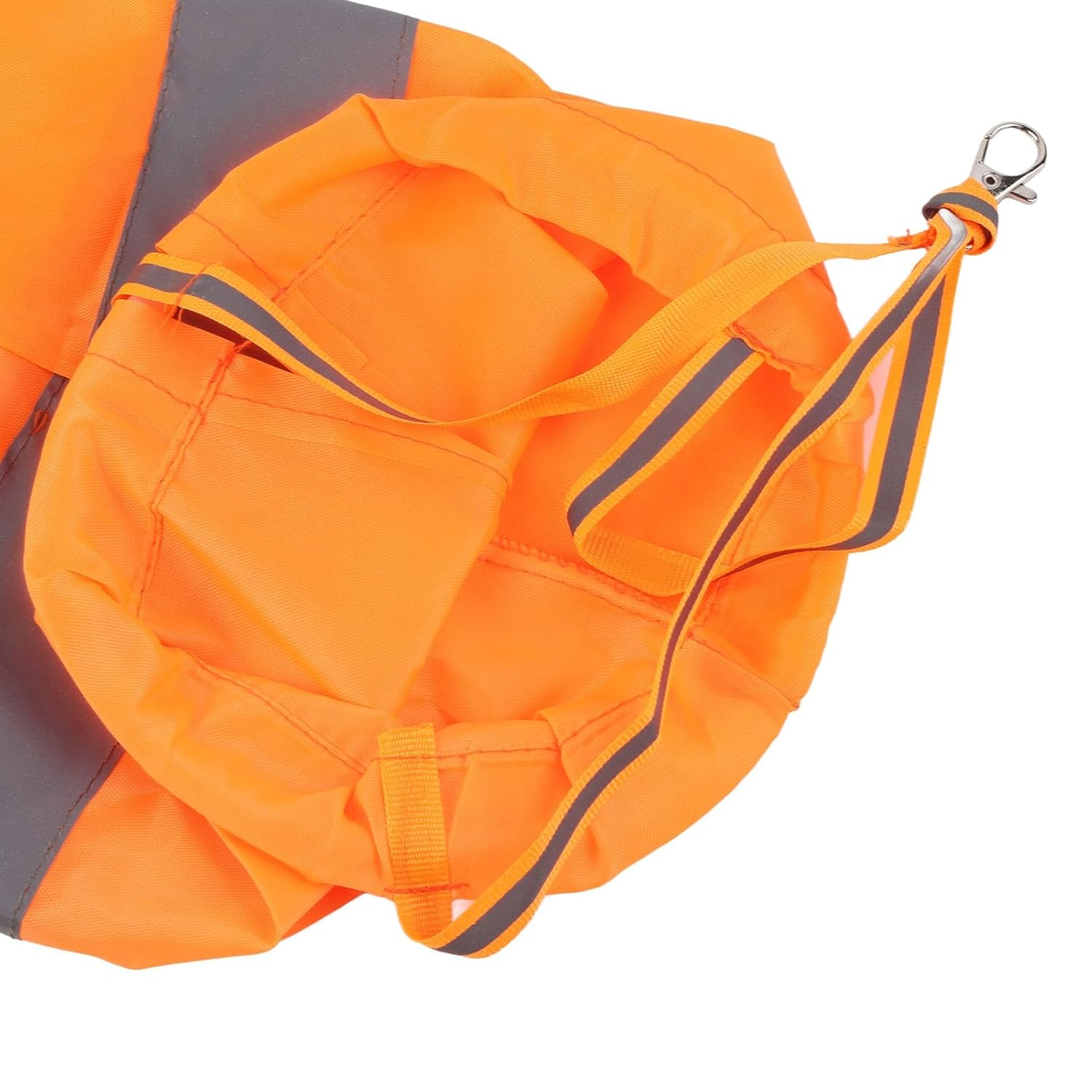 TOPINCN 40Cm Nylon Airport Windsock with Reflective Belt for Wind Measurement in and Oil Exploration image number 1