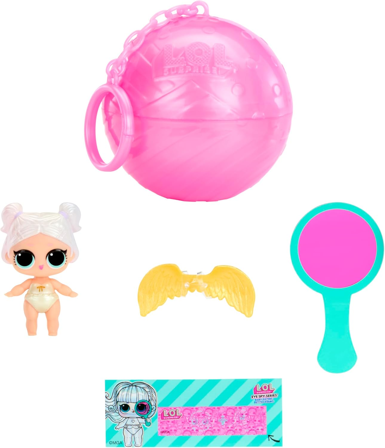 L.O.L. Surprise! Eye Spy Series Baby Sisters - Includes 1 Doll, Blind Packaging, Colour-Change Feature, Multiple Surprises to Reveal, Comes with Fashions & Accessories, Collect All 8 Dolls image number 5