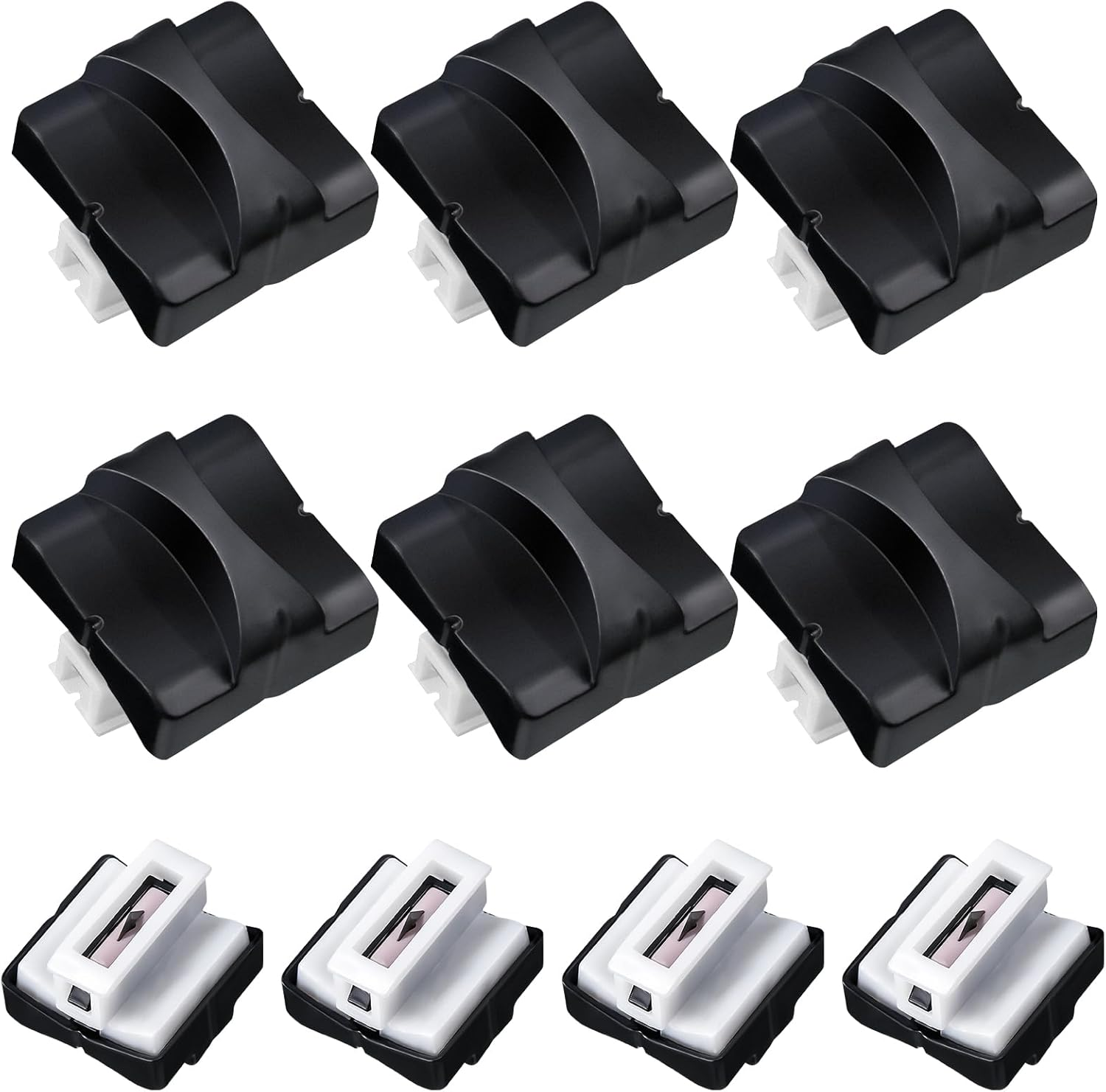 Mudder 10 Pieces Paper Cutter Replacement Blade Cutting Replacement Blades Refill for A4 Black and White Paper Trimmer(Mint Green)