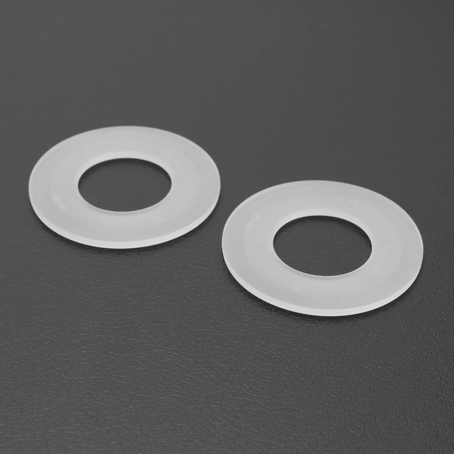 Emsea 5Pcs Toilet Flush Valve Seal Ring Replacement 816.418.00.1 Compatible with Geberit Flush Valves Flush Valve Base Sealing Washer Silicone image number 1