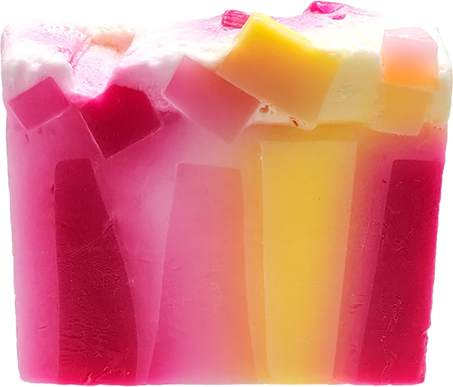 Bomb Cosmetics Swizzle Stick Scented Bath Soap Slice, 100G, Invigorating Scent & Moisturising for Daily Shower & Bath Use