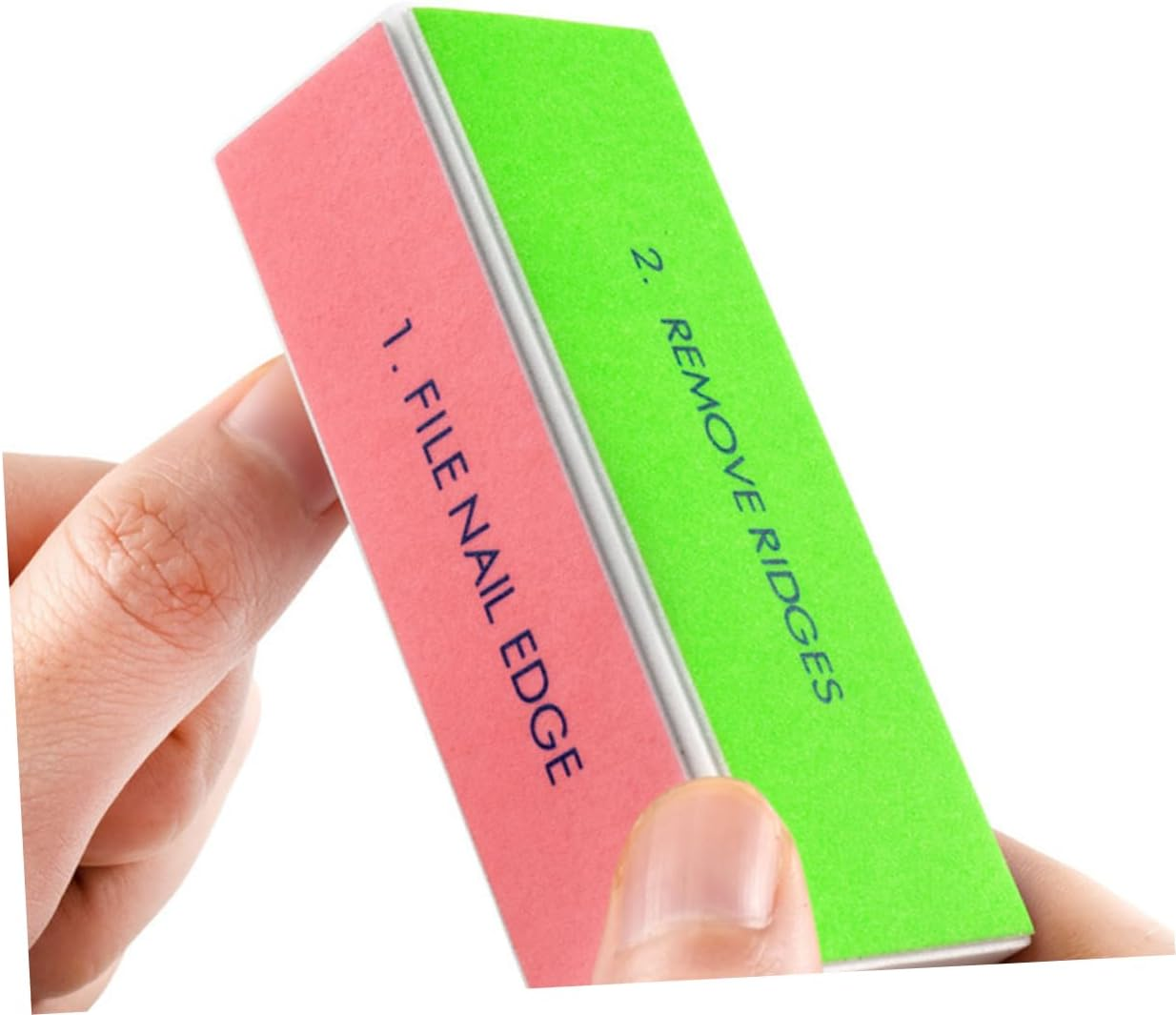 Mikinona 10Pcs Nail Buffer Buffing Sanding Buffers Blocks Files Manicure Pedicure Care Tools for Home Nail Salon Use image number 4