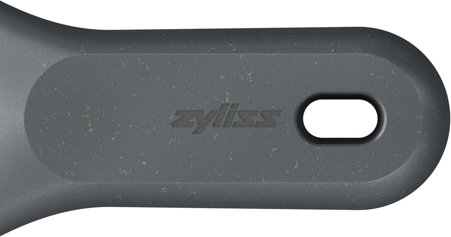 Zyliss Julienne Y Peeler - Create Perfect Julienne Cuts for Zucchini Noodles, Carrot Strings, and Other Vegetables, Durable, Comfortable, Built-In Spot Cutte, Compact and Easy to Store, Grey/Orange image number 2