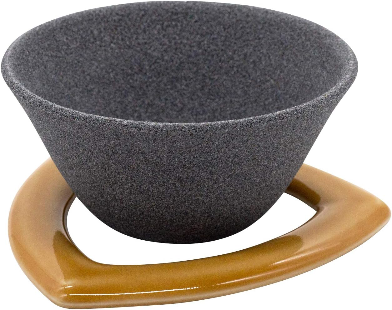 Kofil 1390400201 Standard Ceramic Coffee Filter Dripper with Dedicated Base, Blue - 01.Fuji Blue image number 6