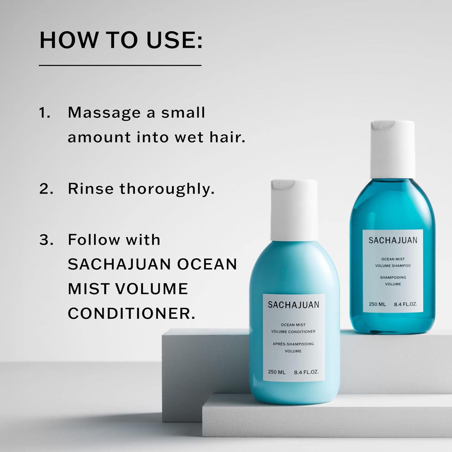 Ocean Mist Volume Shampoo by Sachajuan for Unisex - 33.5 Oz Shampoo image number 6