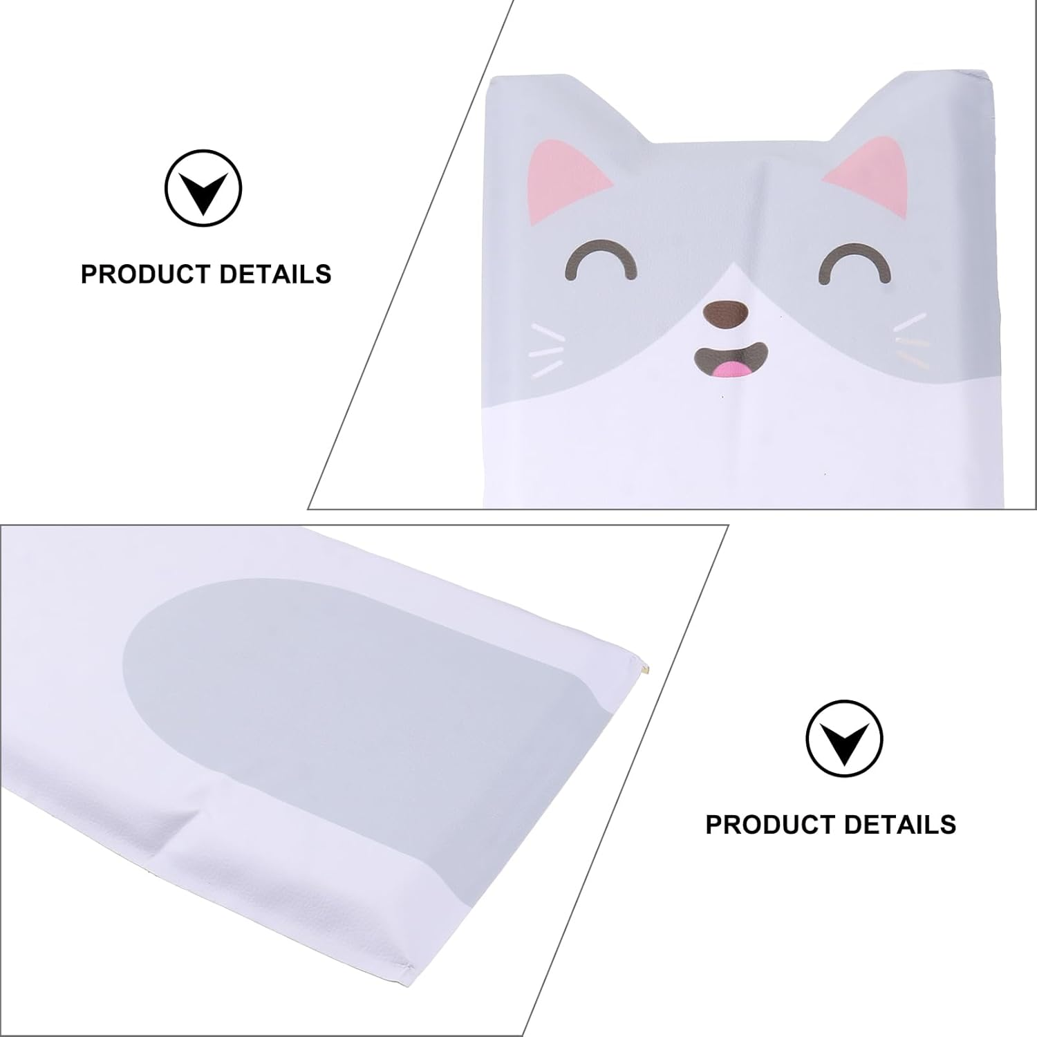 Vaguelly 1Pc Animal Pattern Protective Wall Cushion for Boy Girl'S Soft Self-Adhesive Anti-Collision Pad Decorative Wall Decor Easy to Use Safe Cushion for Learning to Walk image number 1