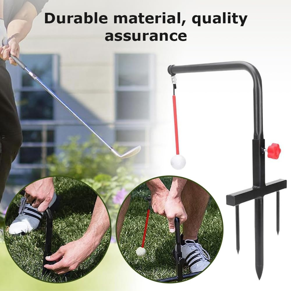 1 Set Golf Swing Trainer with Ergonomic Grip, Portable Golf Training Aid, Golf Swing Trainer Bars, Foldable Golf Swing Training Aid Stick (27.5 * 52 CM) image number 2