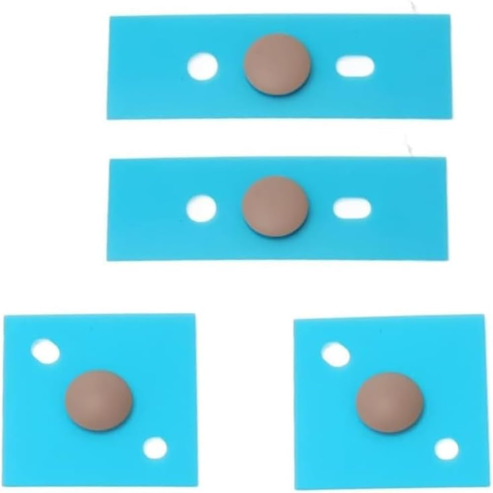 WESAPPINC Laptop Rubber Feet Replacement for Microsoft Surface Laptop 3Rd/4Th/5Th Generation anti Slip Laptop Foot Pads (Black)