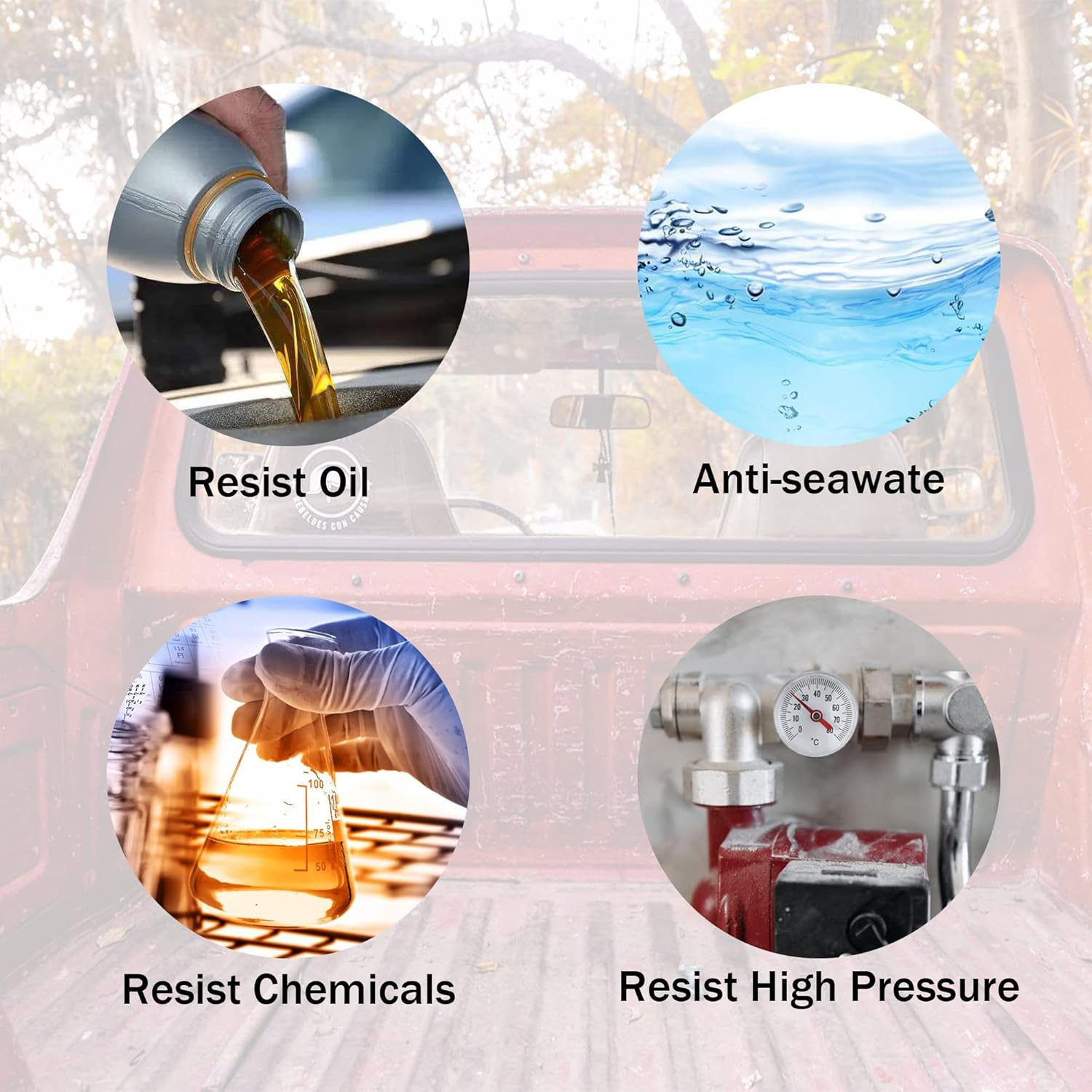 AIEX Dust Caps for Trailer, 10Pcs Rubber Grease Plugs for Dexter EZ Lube Trailer Axle for Axles Dexter 85-1, 085-001-00, Tiedown Engineering 88174, AL-KO 085-016-0, Trailer Axle Grease Cap image number 6