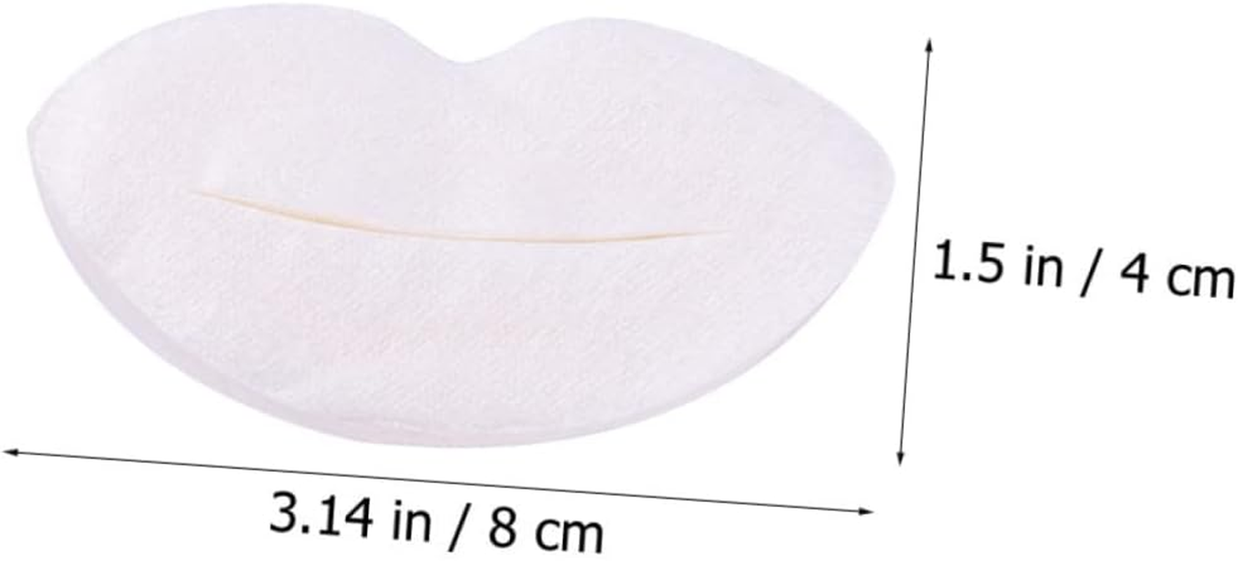 HONMEET Diy Lip Mask Paper 1000 Pcs Moisturizing Lip Film Breathable Paper Comfortable Easy to Tear Ideal for Travel