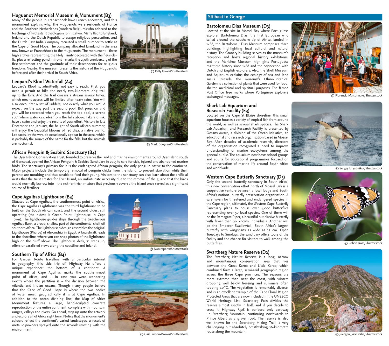 Collins Garden Route Touring Map: Plan Your Adventure along South Africa'S Southern Coast