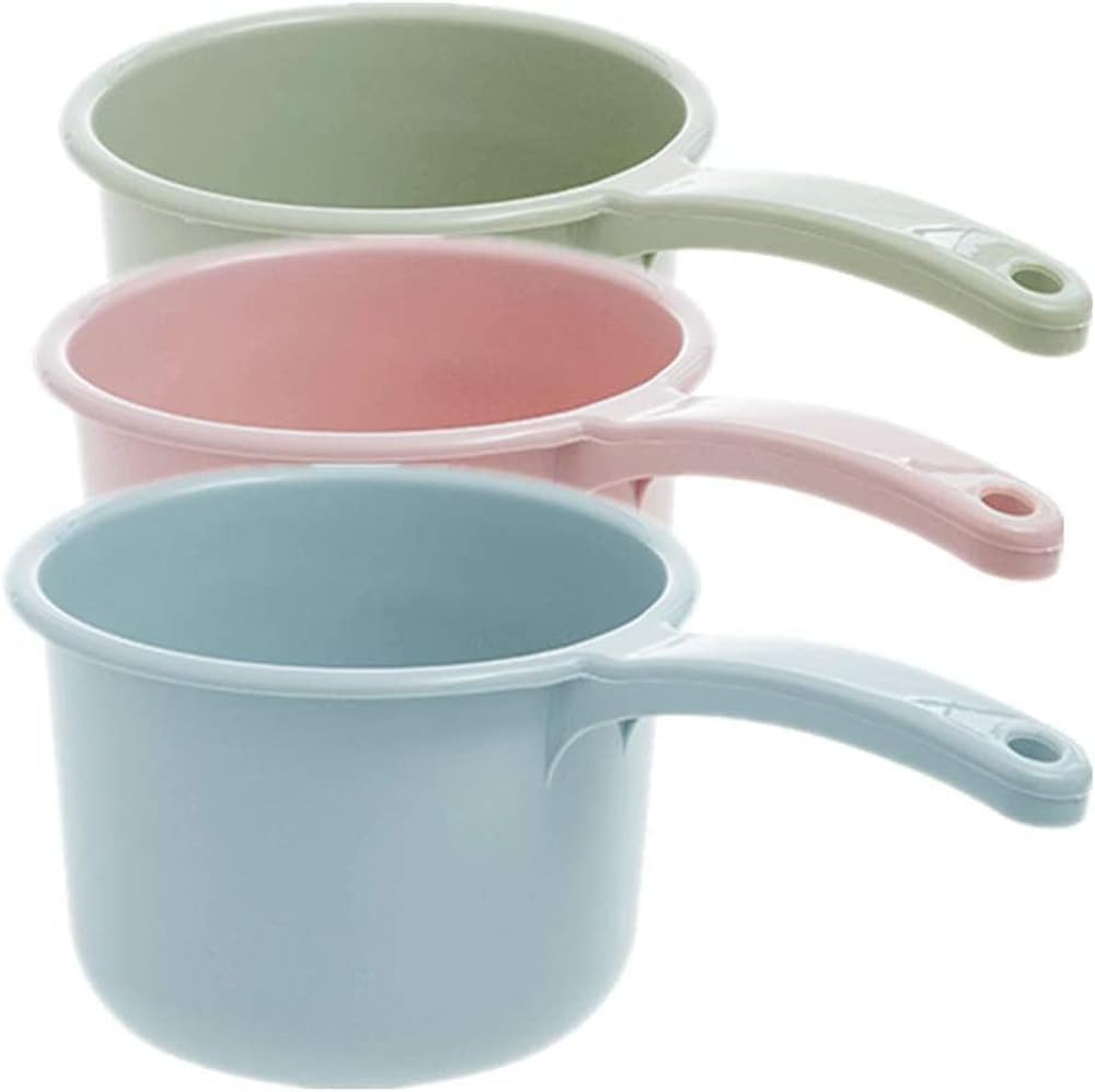 Washing Spoons Plastic Thicken Bathing Kitchen Ladles Bathroom Hair Washing Water Scoop image number 4