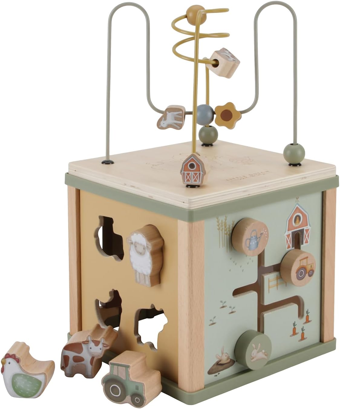 Little Dutch Little Farm Activity Cube image number 2