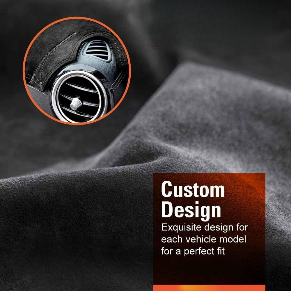 Dash Mat Non-Slip Pad Cover Fit for Toyota Prado 250 Series 2024-2025 Interior Accessories image number 4