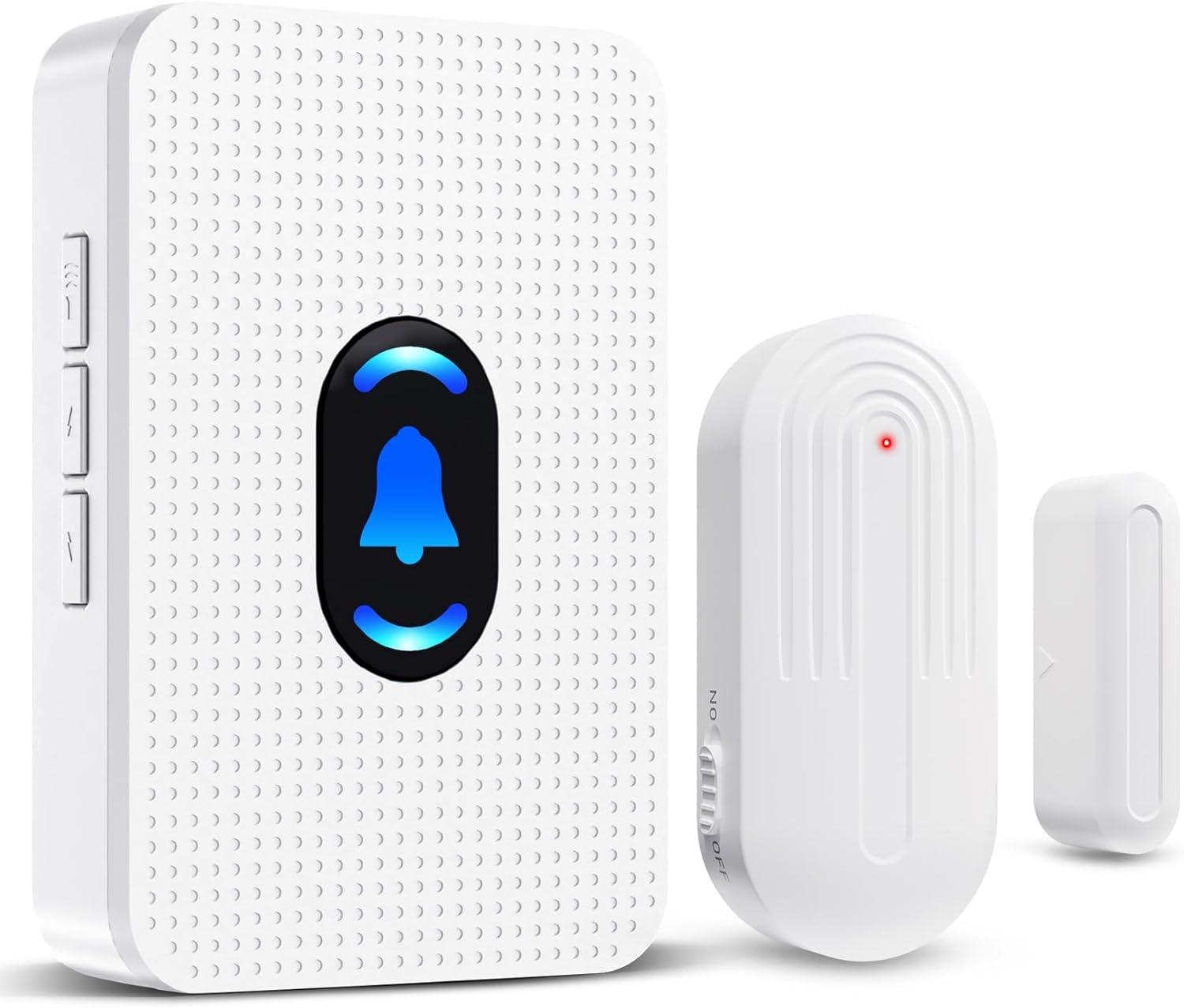 Daytech Door Sensor Chime Entry Alert Chime Wireless Door Window Open Alarm with 5 Volume Levels for Home Store Apartment Office Entrance, 1 Receiver & 1 Sensor image number 2