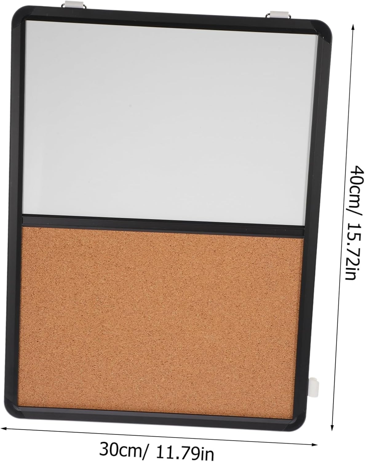 PLAFOPE Reusable Cork Board Whiteboard Wall-Mounted Decorative Bulletin Board for Office Home Multi-Functional Memo Display Strong Adhesive for Notes Announcements image number 2