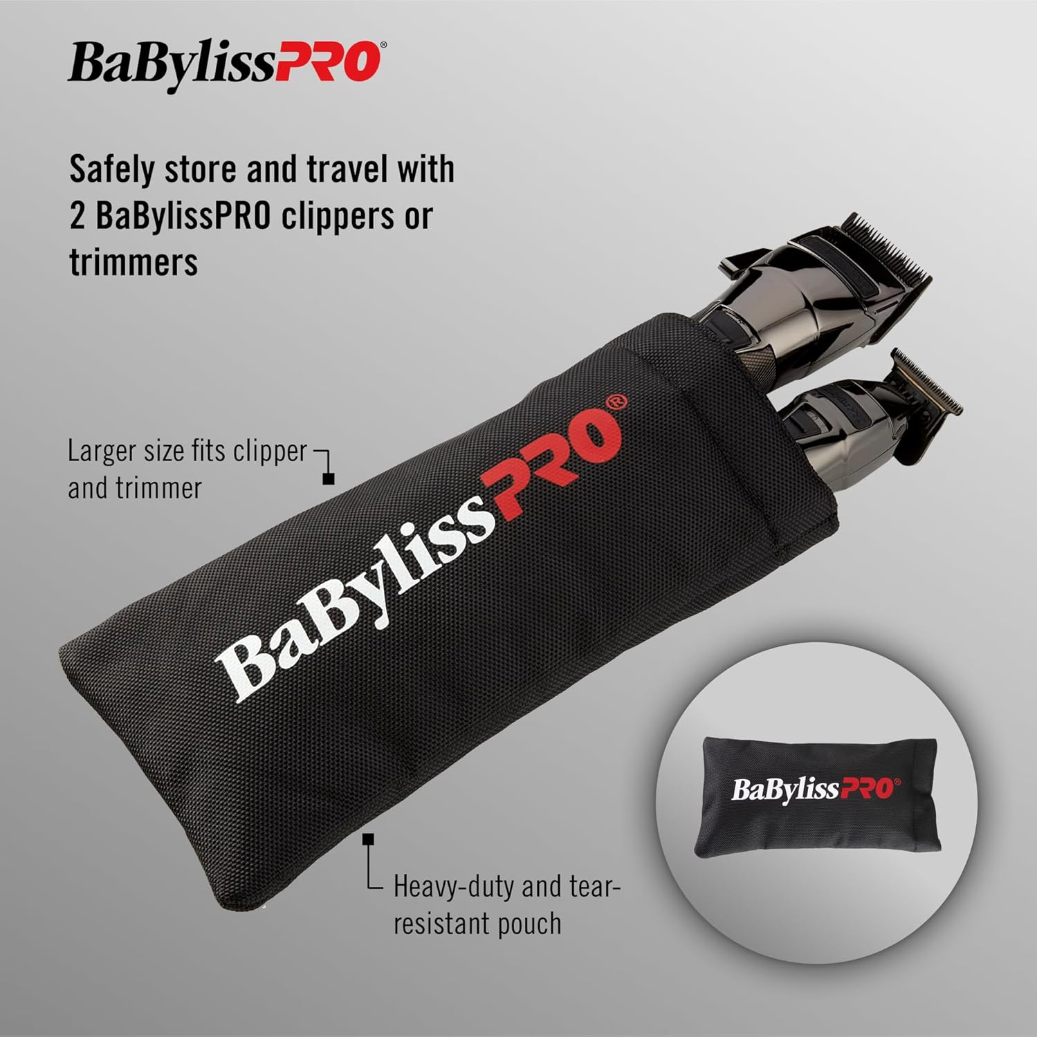 Babylisspro Clipper & Trimmer Pouch image number 4