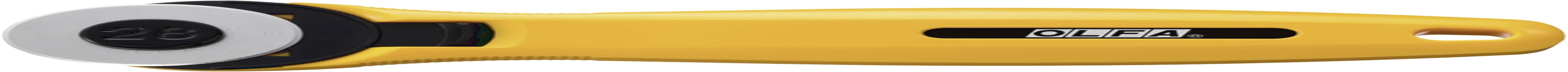 Olfa RTY-1/C Rotary Cutter, 28 Mm Diameter Yellow 1-Cutter
