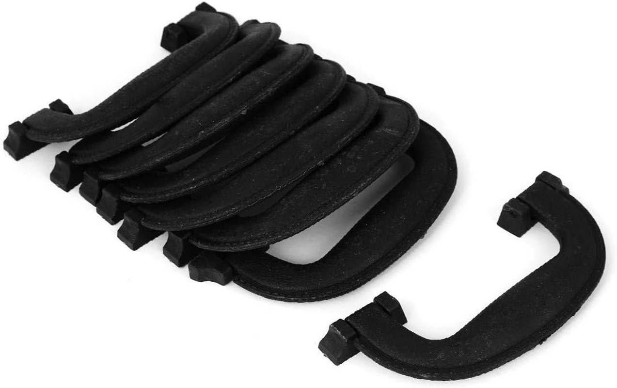 New Lon0167 140Mm Long Featured Plastic Luggage Part Reliable Efficacy Suitcase Side Carrying Pull Handle Black 8Pcs(Id:0Ef 0F D1 3Cf) image number 1