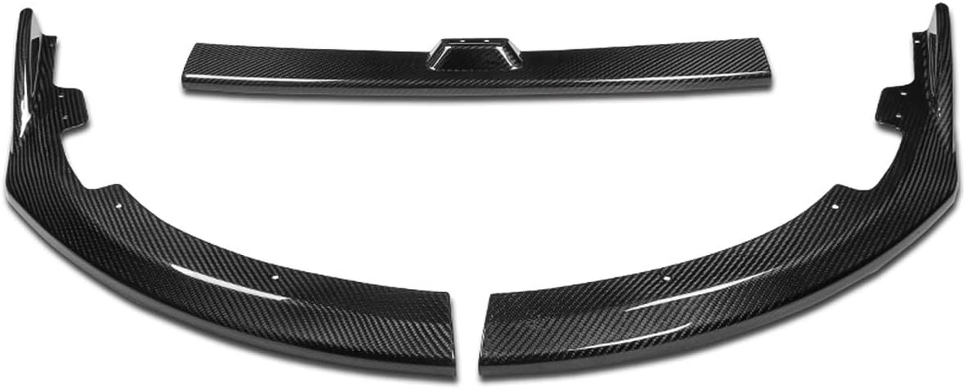 DNA MOTORING 2-PU-516-R-RCF Resin Carbon Fiber Front Bumper Lip Cs2-Style Compatible with 08-10 Subaru WRX/STI image number 4