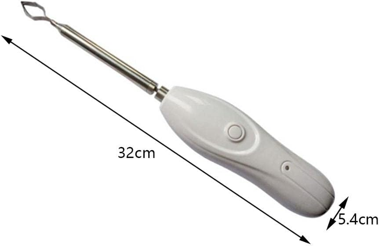 Electric Vegetable Corer Portable White Kitchen Gadgets Tool Fruit Corer Scraping Scale Machine for Kitchen Carving Coring Cucumber Pumpkin image number 5