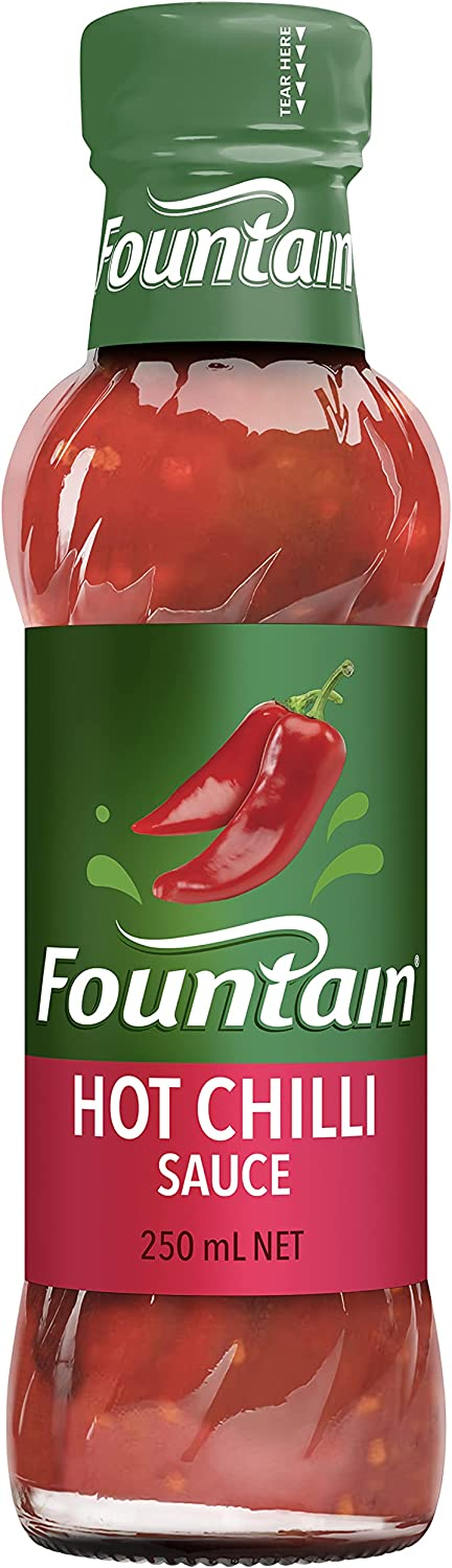 Fountain Hot Chilli Sauce Spicy Sauce Dipping and Marinade Fountain Sauces 250Ml image number 4