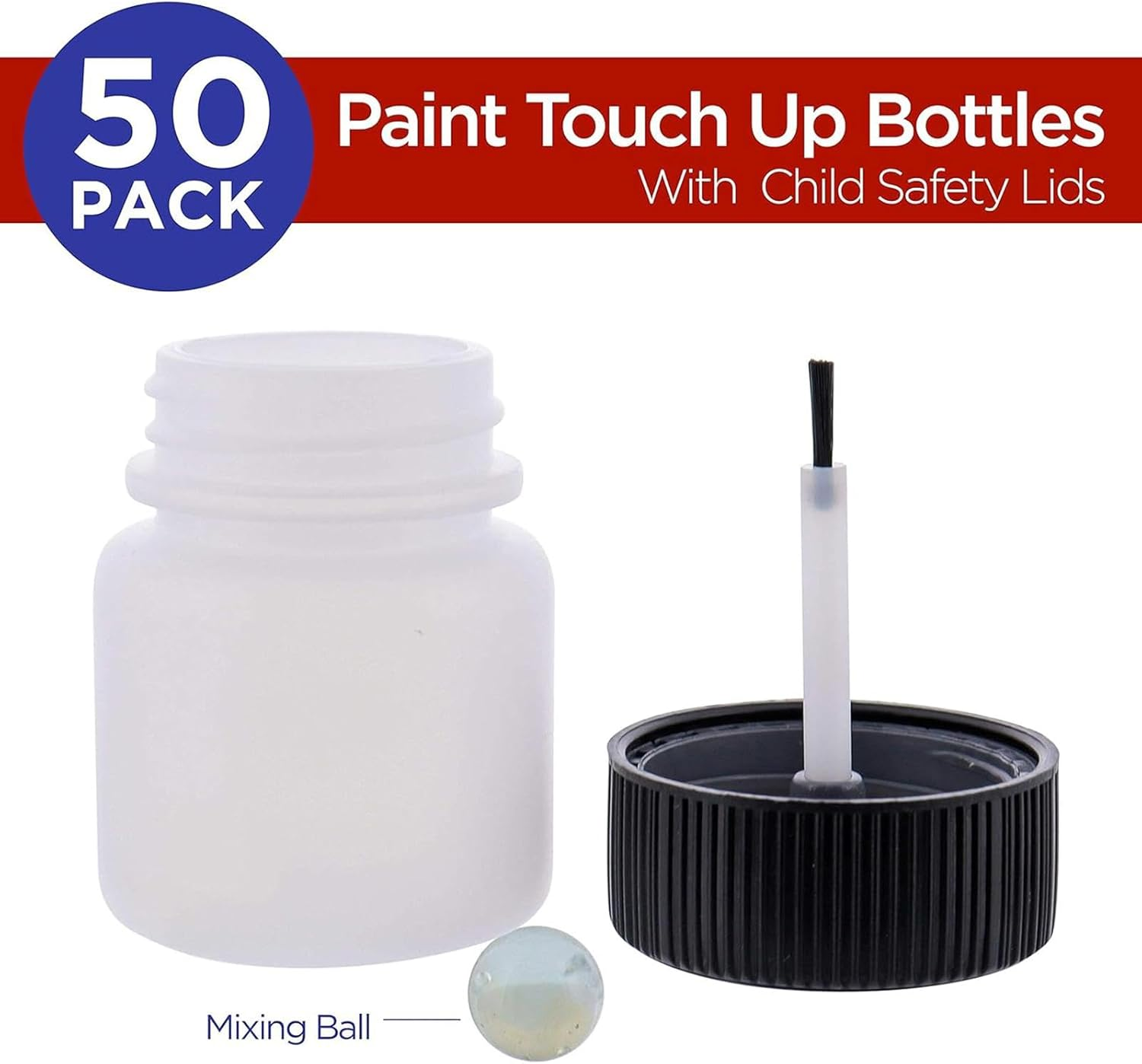 10X Leftover Paint Container,Touchup Paint Bottle,Empty Touch up Paint Bottle image number 2