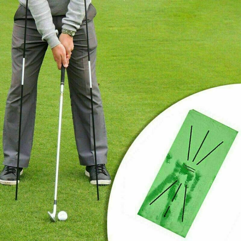 Golf Training Mat for Swing Detection Batting Golf Aid Game Practice Training - Ideal for Home & Office image number 1