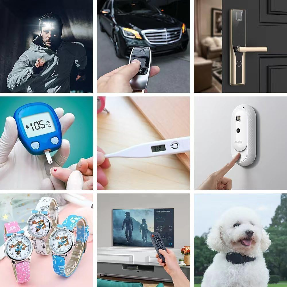 CR1620 Battery 3 Volt Lithium Coin Cell 1620 Batteries 10 Pack in Original Packaging for Watch, Car Key, Calculator, Electronic Scale, Toy image number 6