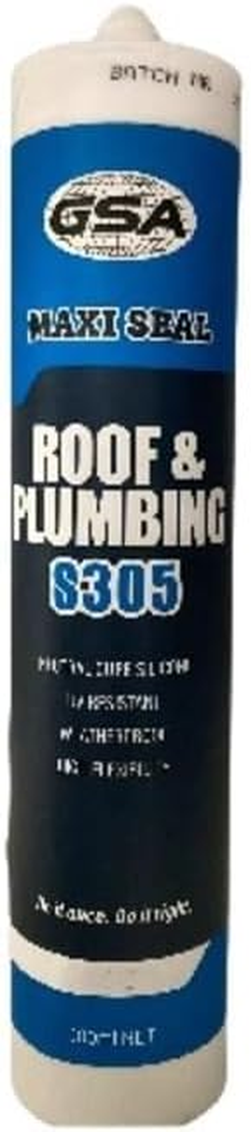 GSA Roof & Plumbing Silicone Sealant 300 Ml, Clear